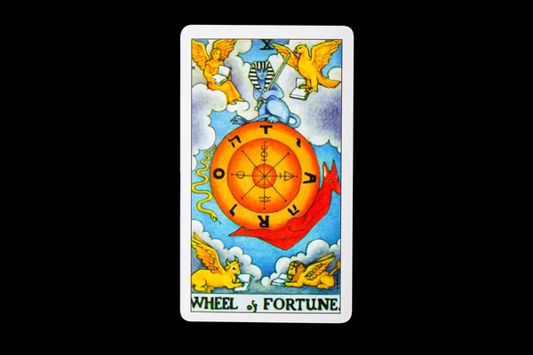 Tarot card whell of Fortune