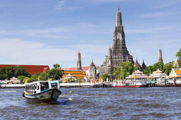 Landscape of Wat Arun Buddhist religious places of importance to