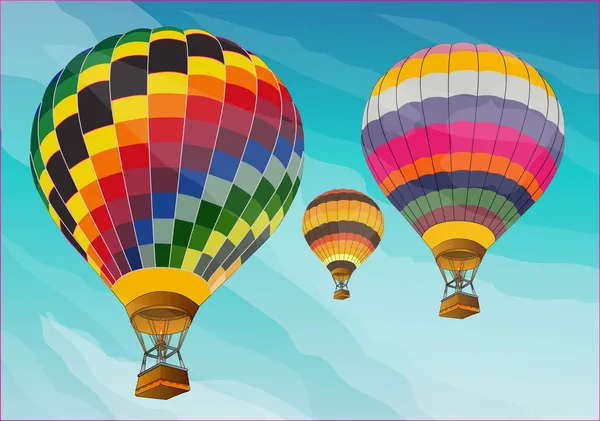 Hot air balloon color