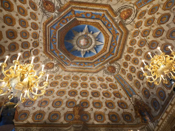 Ceiling inside Kensington Palace, London