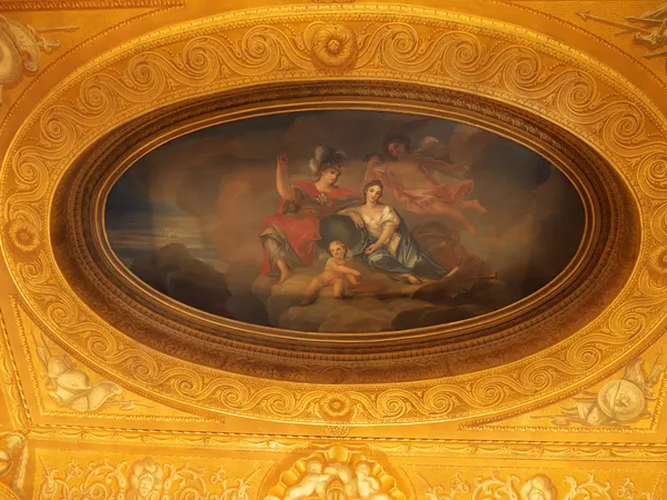 Ceiling inside Kensington Palace, London