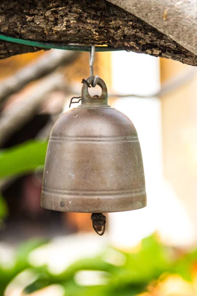 Bronze bell in buddhist temple