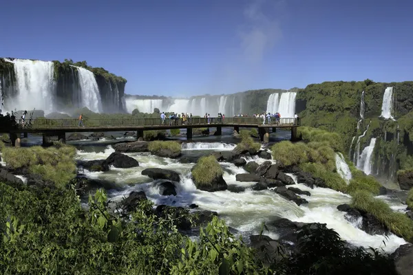 Iguassu Falls on the Brazil Argentina border