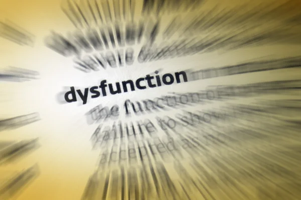 Dysfunction — Stock Photo #33469431