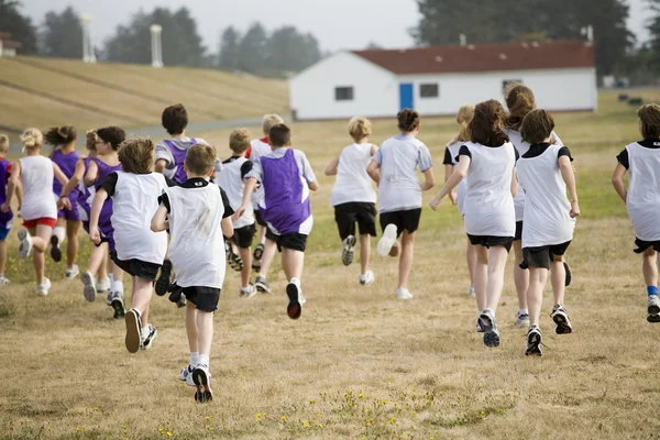 Two Cross Country Teams Racing