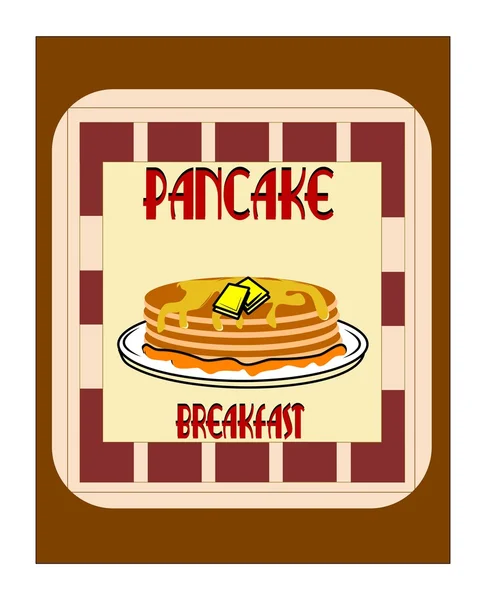 Pancake breakfast concept