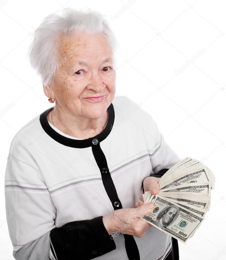 Old woman — Stock Photo © VBaleha #17494651
