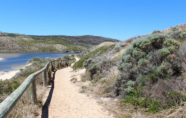 Path to Margaret river south western Australia