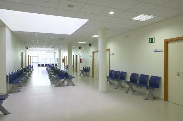 Waiting area and surgery rooms at medical center