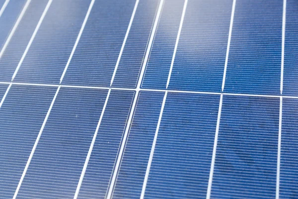Close-up of some solar energy panels for electricity production