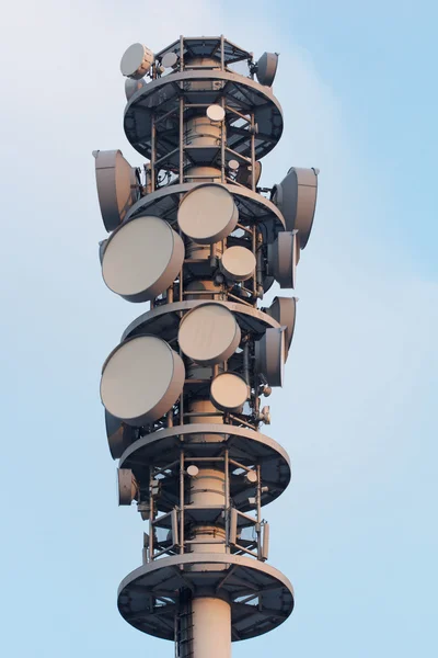Radio tower closeup
