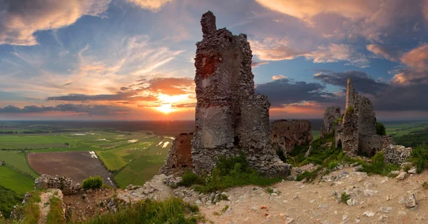 Haunted castle - ruins of Plavecky castle