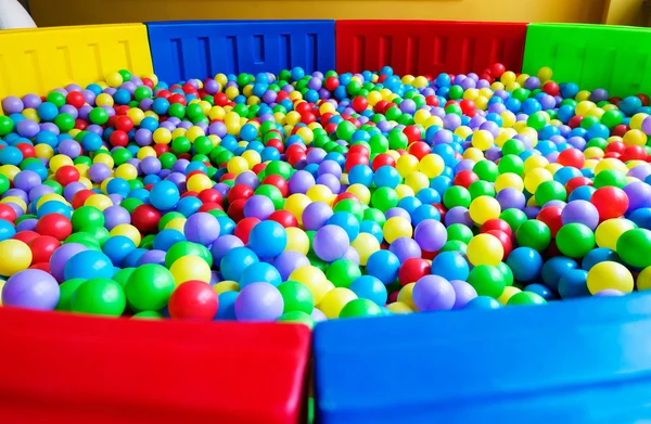 Colorful plastic balls