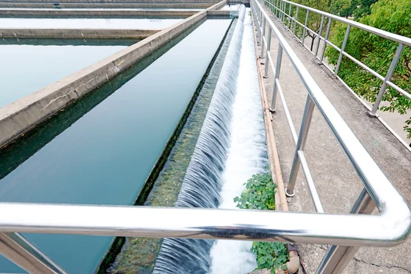 Modern urban wastewater treatment plant