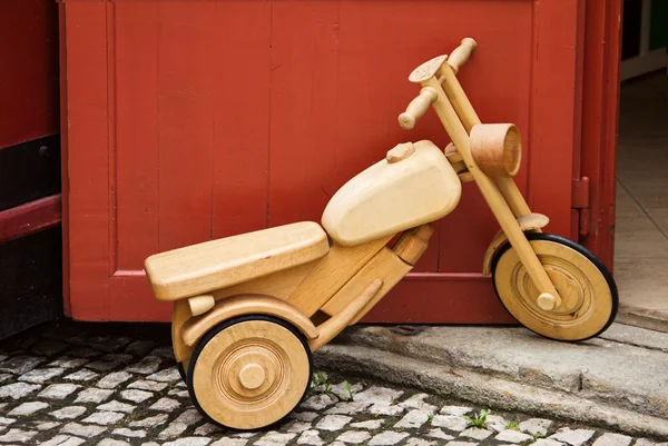 Bicycle wooden toy