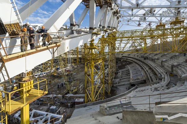 Construction of Olympic Venue in the Sochi Olympic Park, Russia