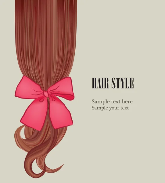 Hair style template. Hairstyle design. Vector illustration. Hair colorful background.