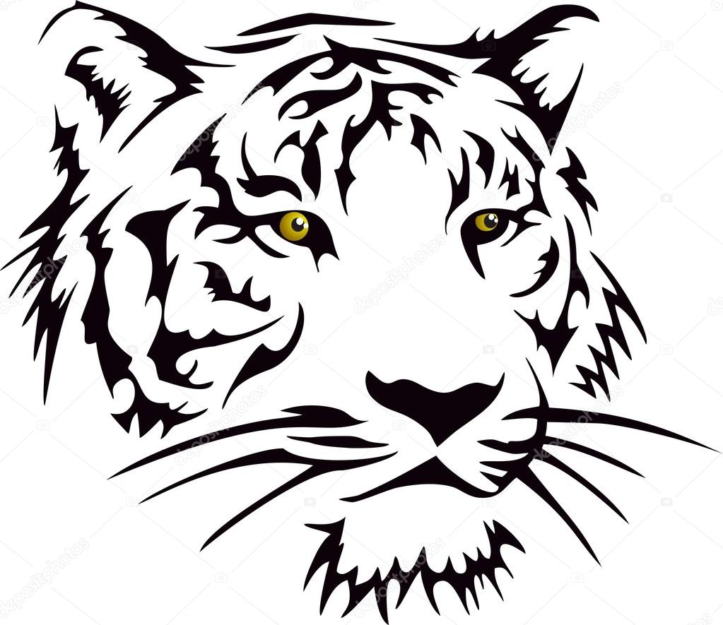 clipart tiger head - photo #25