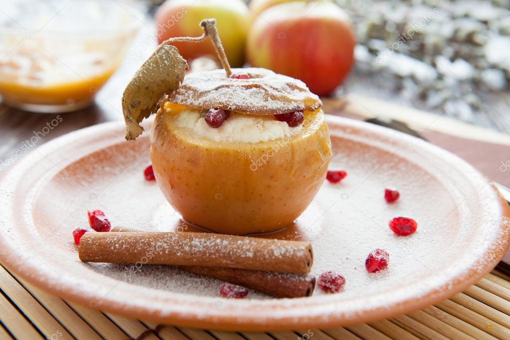 http://st.depositphotos.com/1961351/2239/i/950/depositphotos_22393127-baked-apple-with-cheese-and-honey.jpg