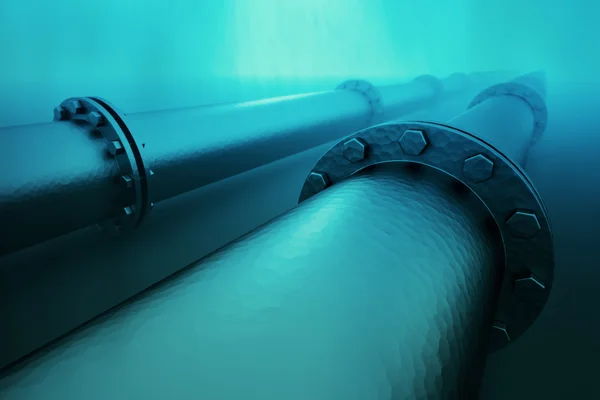 Underwater pipeline.