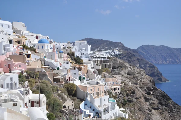 Landscape Greek island in the Mediterranean sea.