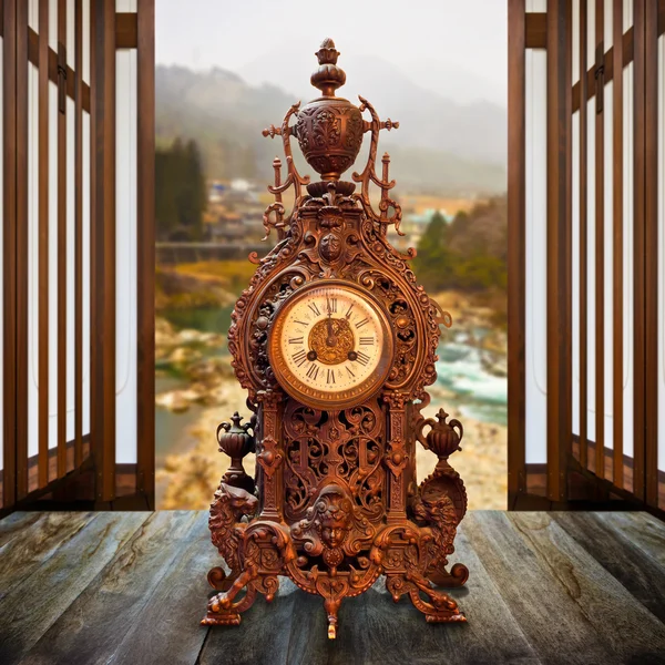 Vintage Wood Clock