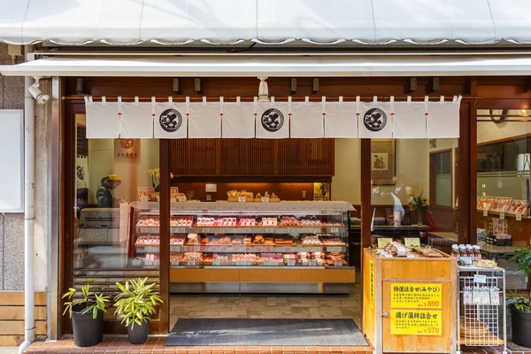 Japanese sweet shop in Nagasaki Chinatown