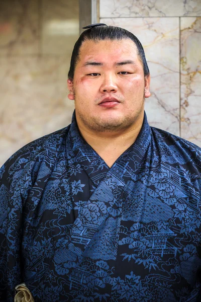 Sumo Wrestler in Fukuoka