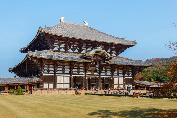 The Great Buddha Hall at Todaiji Temple in Nara