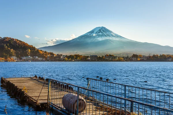 Mt. Fuji From Lake Kawaguchiko in Japan