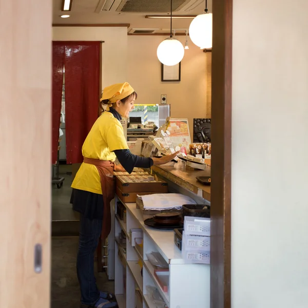 Japanese sweet shop in Kamakura