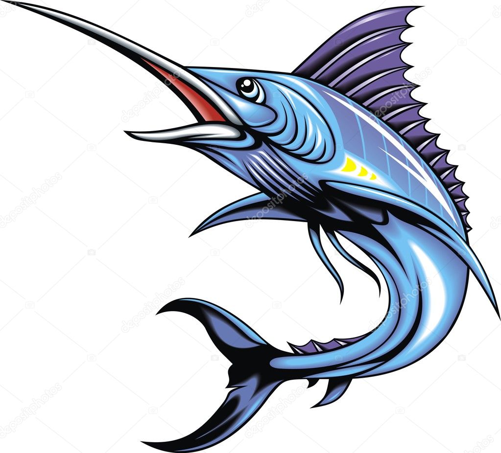 clipart marlin fish - photo #38