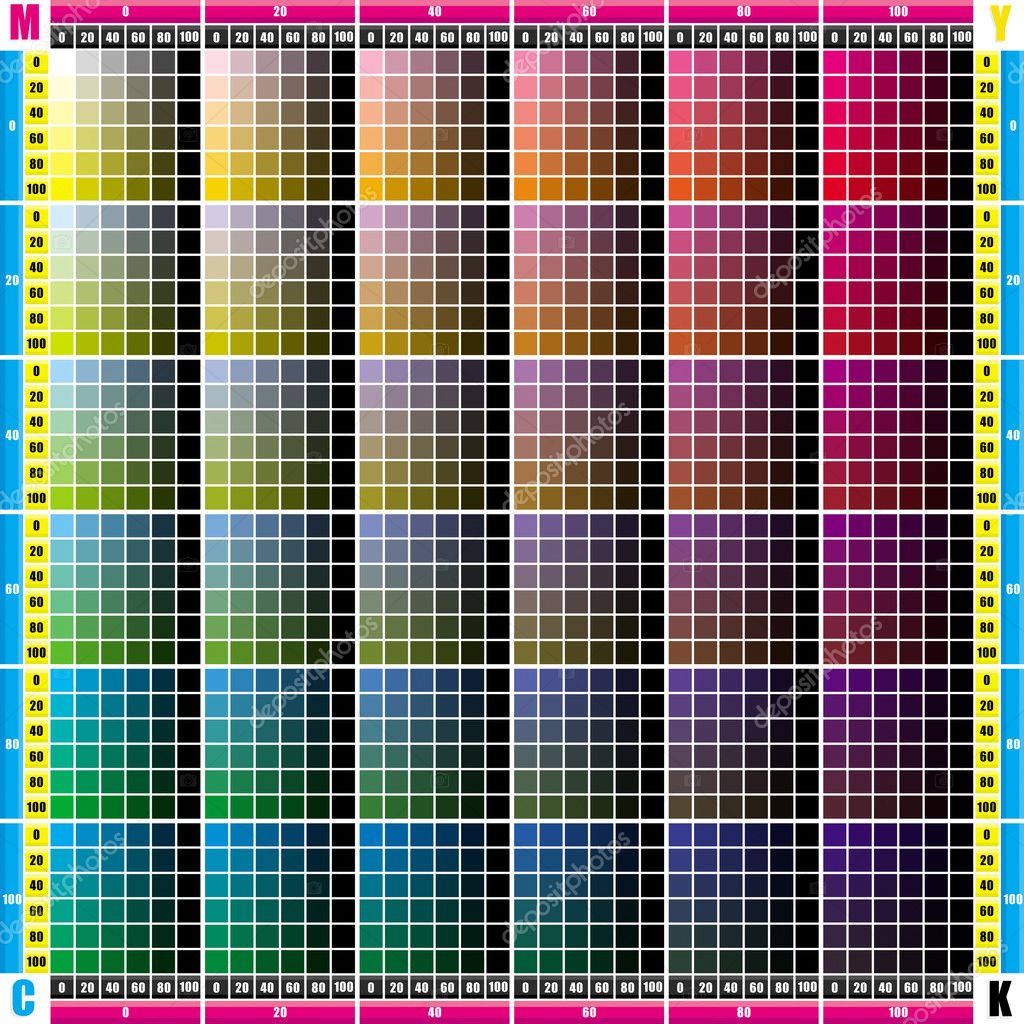 Cmyk Color Printer Test Page Cmyk Color Printer Test Page