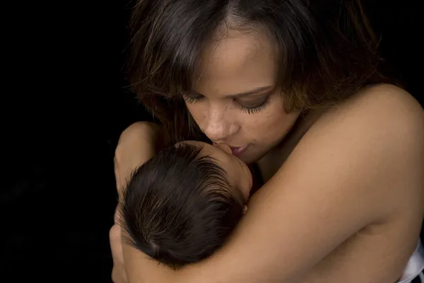 Mother and baby connection — Stock Photo #21358241