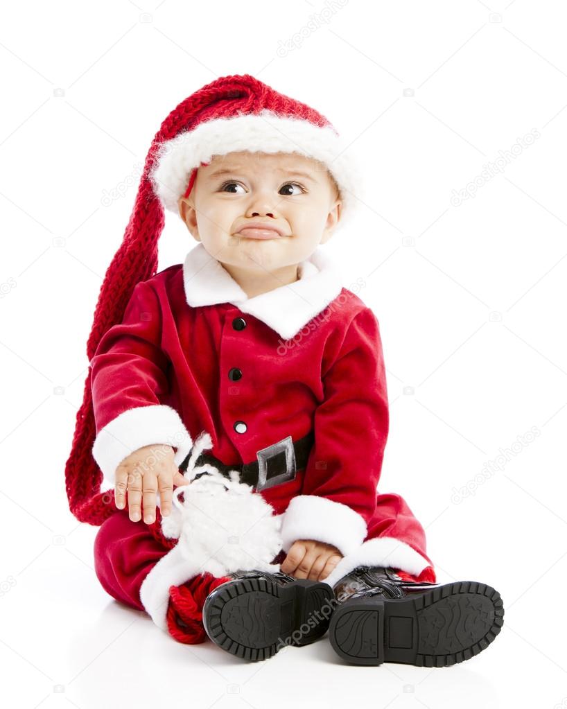 Cute hispanic baby boy...