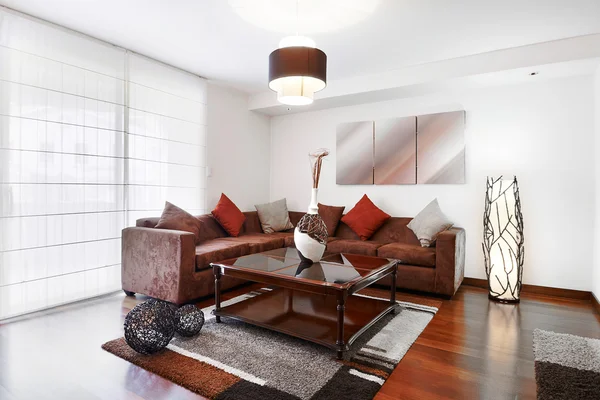 Interior design serires: living room — Stock Photo #19406355