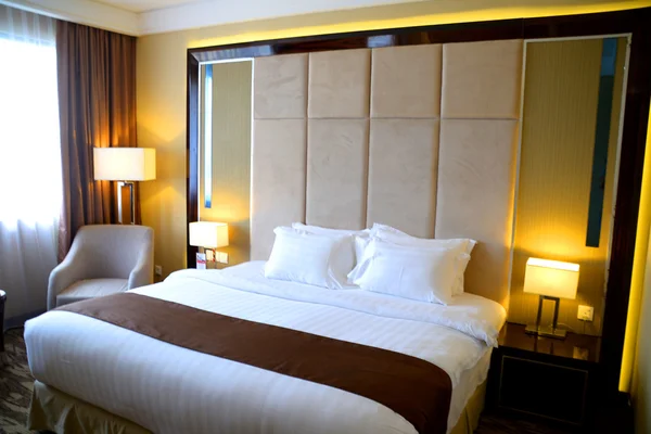 Beautiful luxury bedroom in condominium or hotel