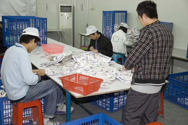 Pregnancy tests factory in China
