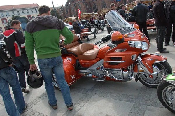 Motorcycle rally in Wroclaw, Poland