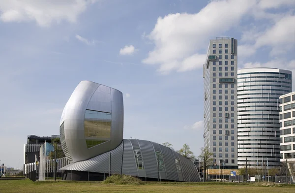 Modern exhibition building in Amsterdam,Holland