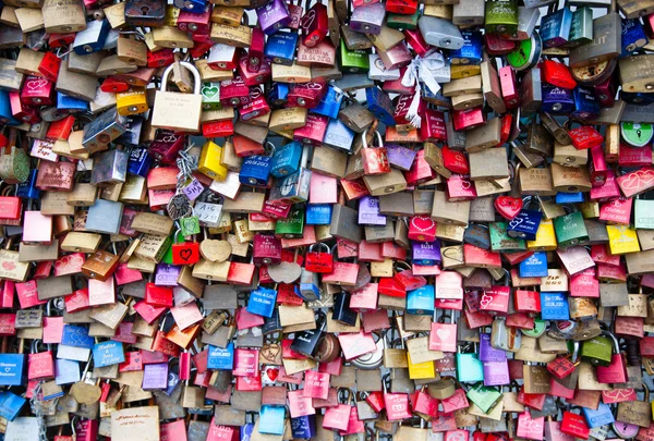 Thousands of love locks