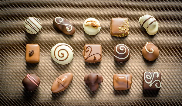 Luxury chocolate candies