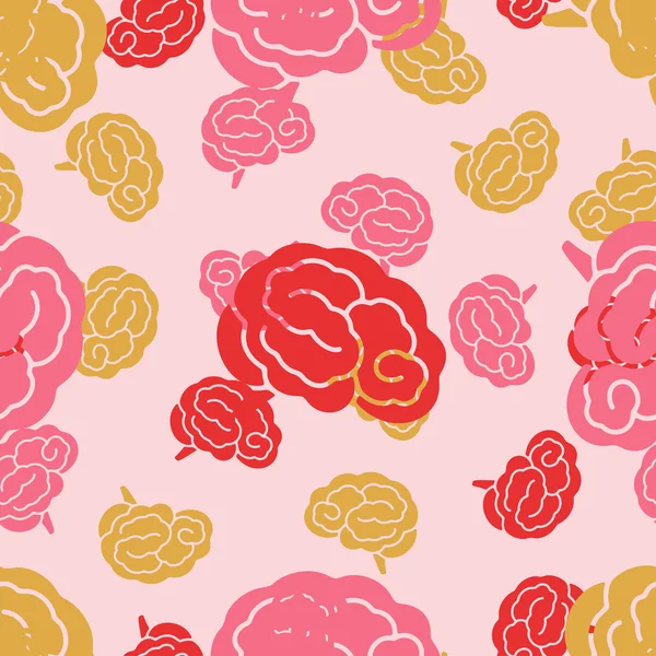 Seamless pattern, brain