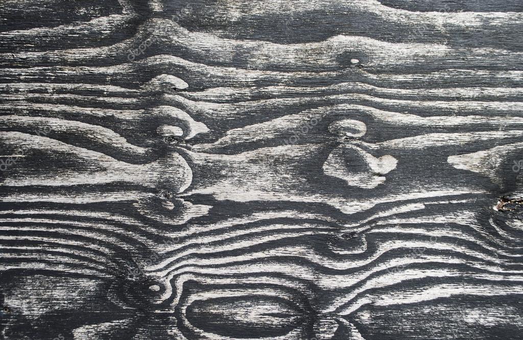 Black and White Wood Grain Texture