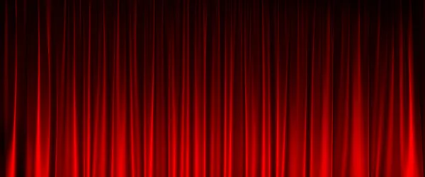 Red Curtain widescreen texture