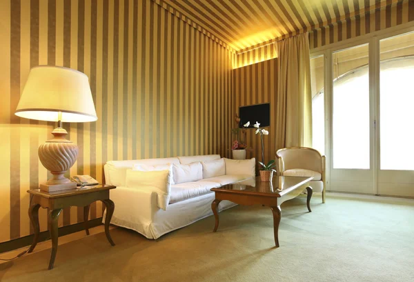 Interior luxury apartment, beautiful classic living room