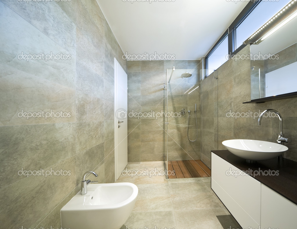 Interiör vackra badrum — stockfotografi © zveiger #30033855