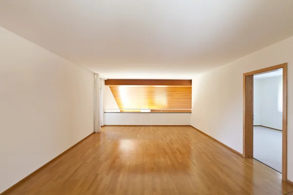 Interior empty modern house