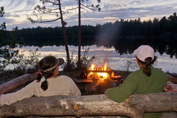 Lakeside Campfire