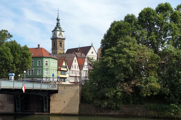 Cityscape of medieval Bad Cannstatt